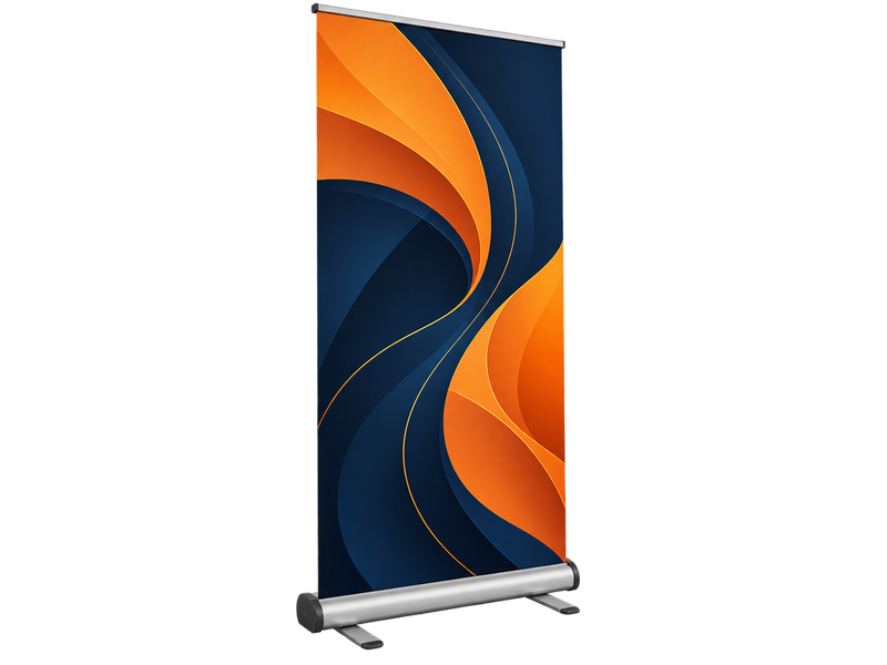 Kurulu roll-up banner (temsili görsel)
